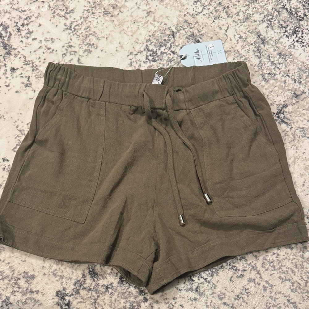 NWT Olive Green Women's Medium Shorts